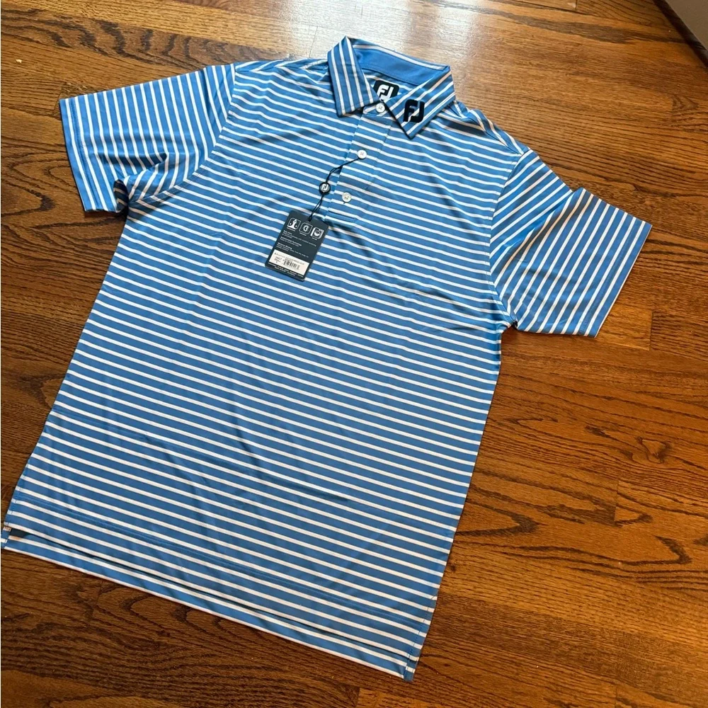 FootJoy Lisle Performance Golf Polo - Picture 2 of 3